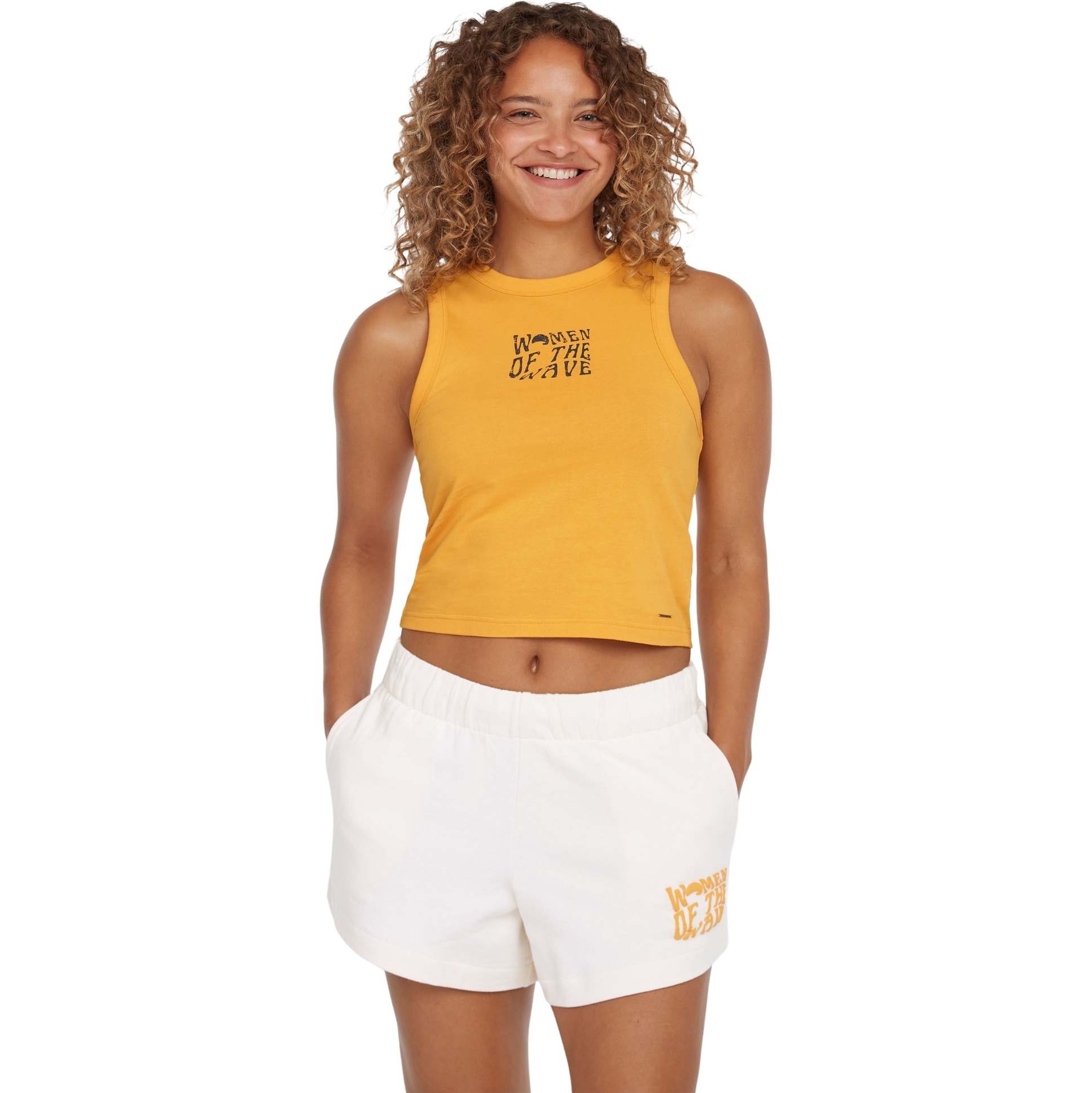 2025 O'Neill Dames Women Of The Wave Tanktop 1850228 - Golden Honey